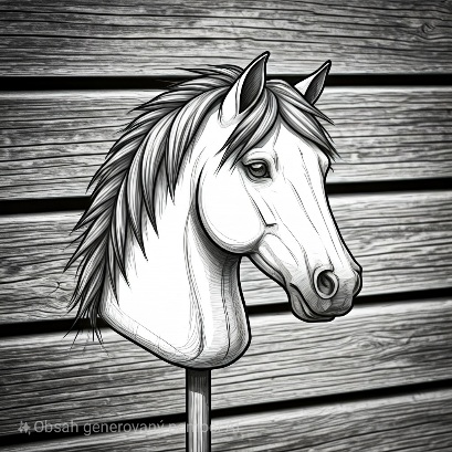 Hobby Horse - koně s vlasovou hřívou
