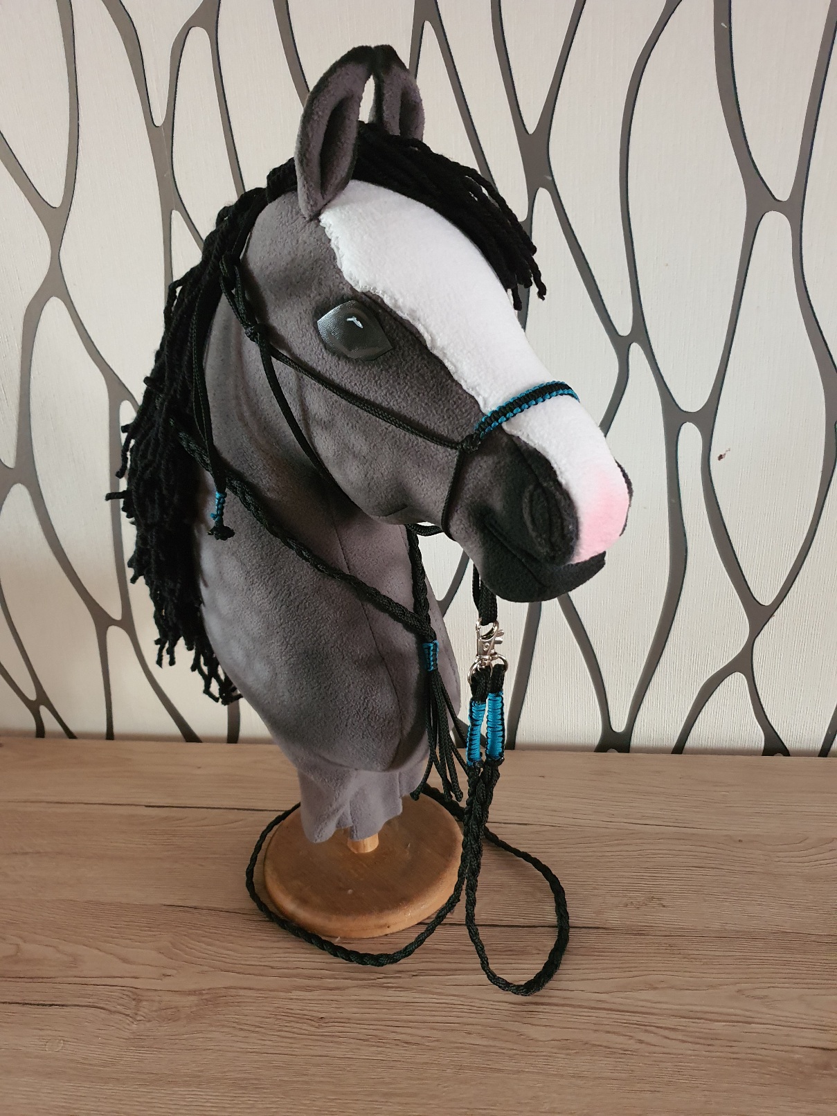 Hobby Horse - Provazový set - černý, modročerný oplet