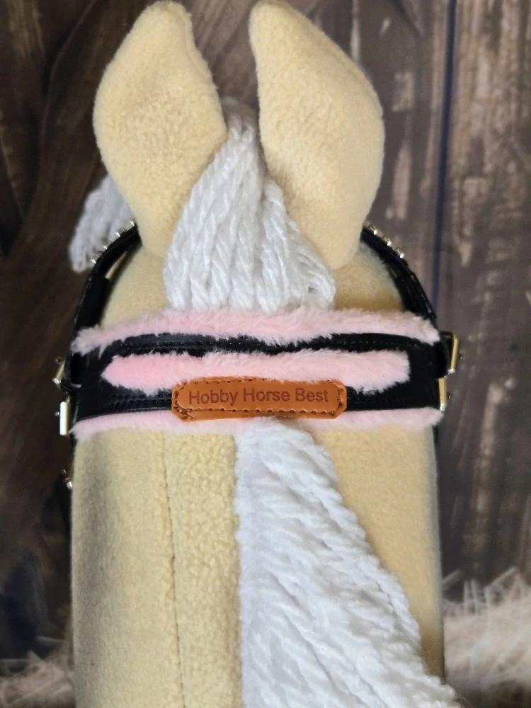 Hobby Horse - Mexická uzdečka (var.2), růžový beránek