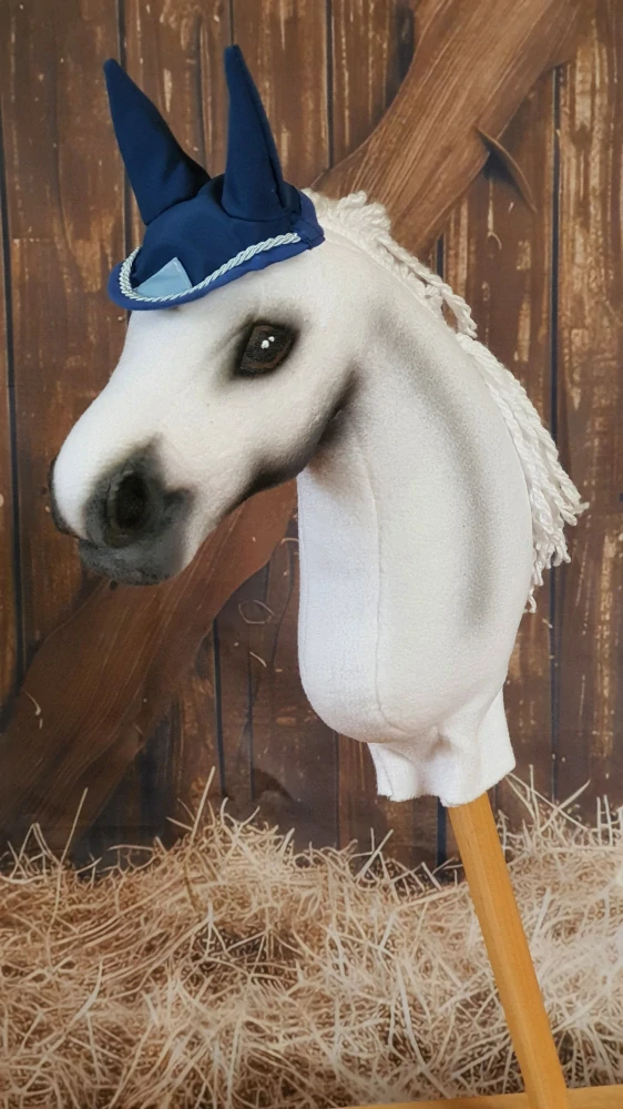 Pony - Závodní čabraka, modrá, světle modré olemování