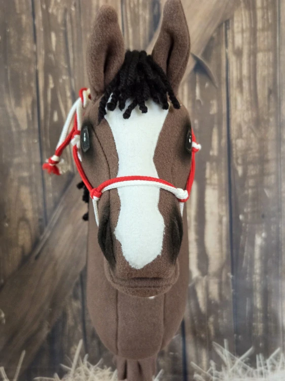 Pony - Parelka, bílo-červená