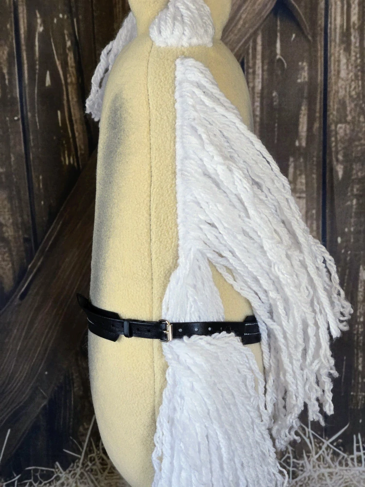 Hobby Horse - Martingal , černý, modrý beránek