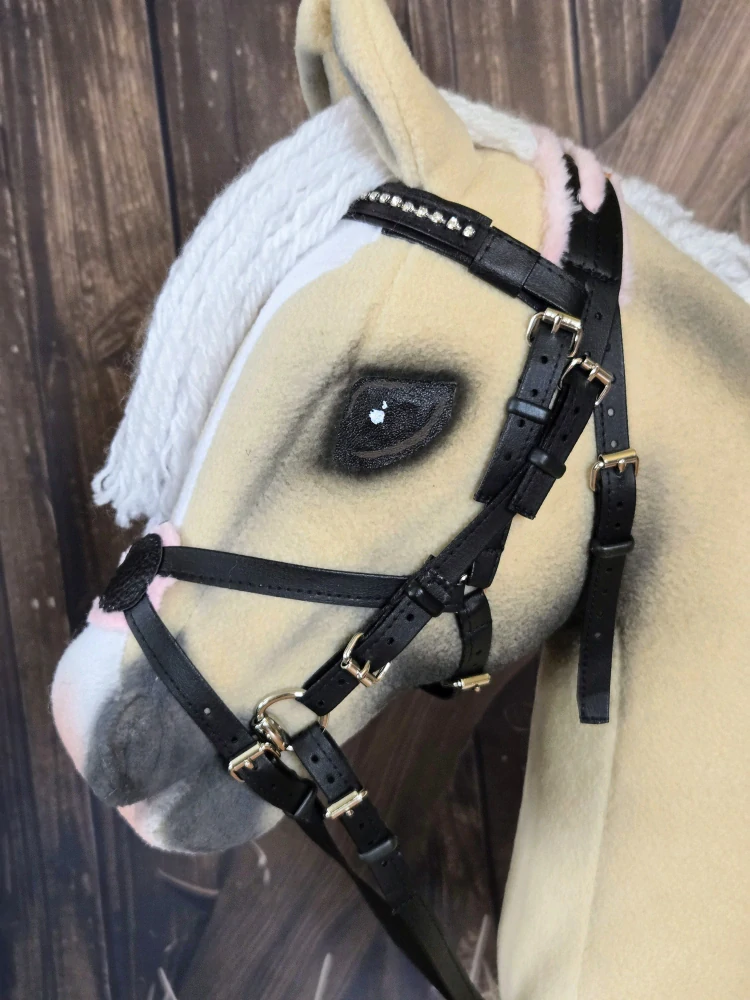 Hobby Horse - Mexická uzdečka (var.2), růžový beránek