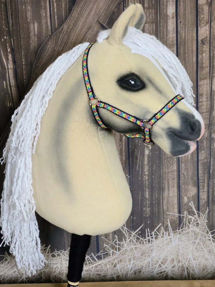 Hobby Horse - stájová ohlávka duhová 
