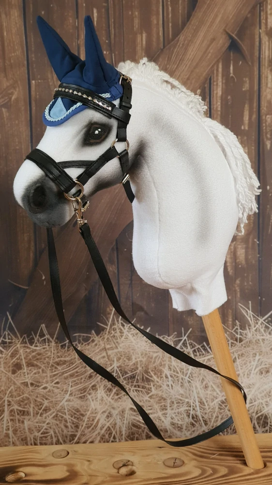 Pony - Závodní čabraka, modrá, světle modré olemování