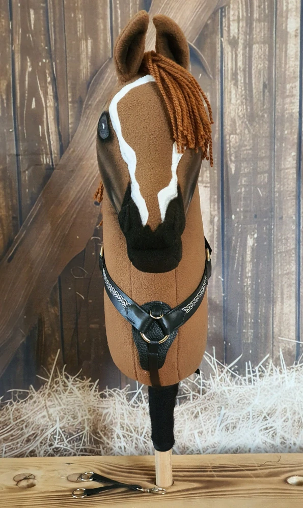 Hobby Horse - Martingal, černo-stříbrný