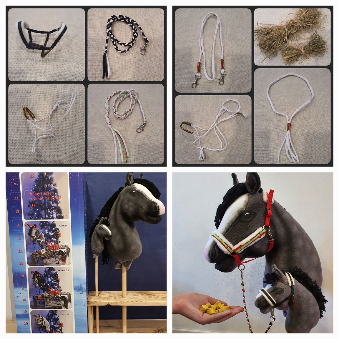 Hobby Horse - Adventní kalendář - Var.1, kobyla s hříbětem Andaluského koně