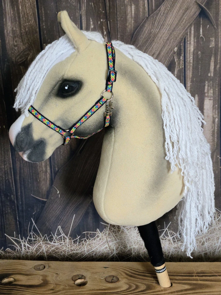 Hobby Horse - stájová ohlávka duhová 