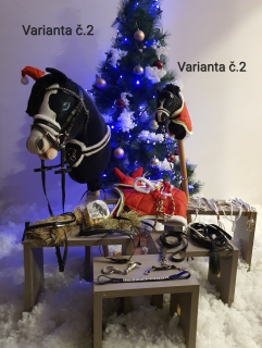 Hobby Horse - Adventní kalendář - Var.2, kobyla s hříbětem Holandského teplokrevníka