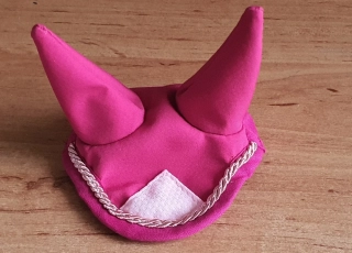 Pony - Závodní čabraka, růžová, světle růžové olemování