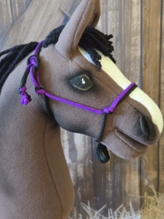 Pony - Parelka, fialovo-černá